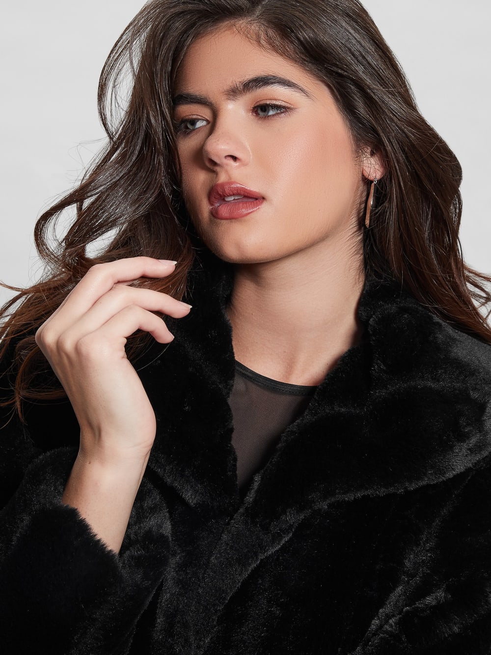 Sophy Faux-Fur Jacket - Guess