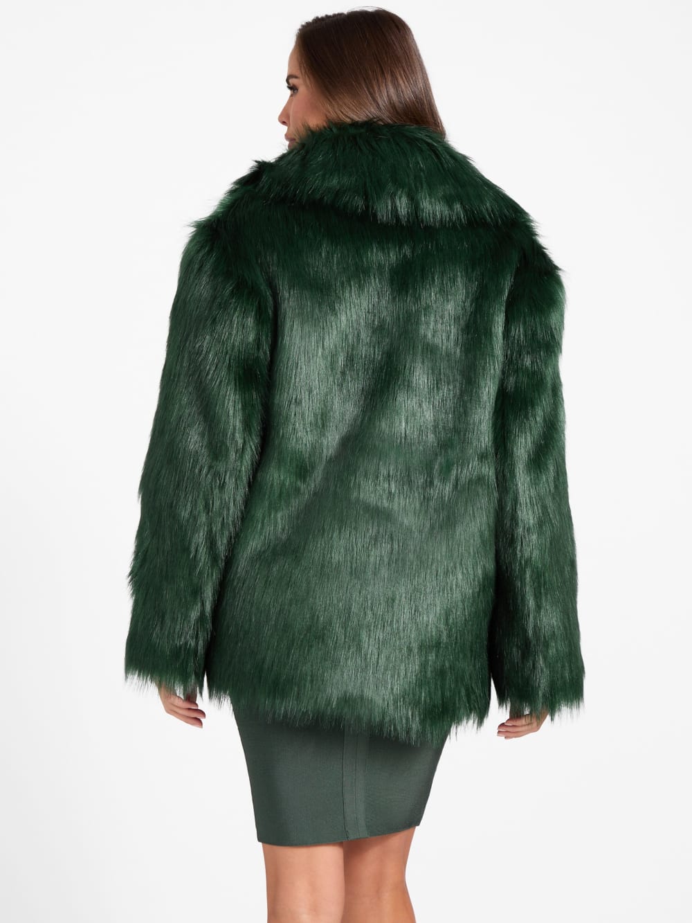 Lilly Faux-Fur Coat - Guess