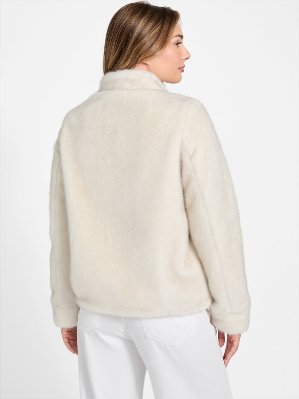 Luna Faux-Fur Jacket - Guess