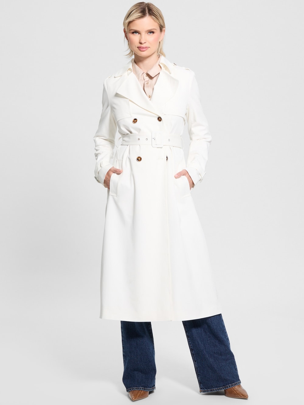 Eco Maya Trench Coat - Guess
