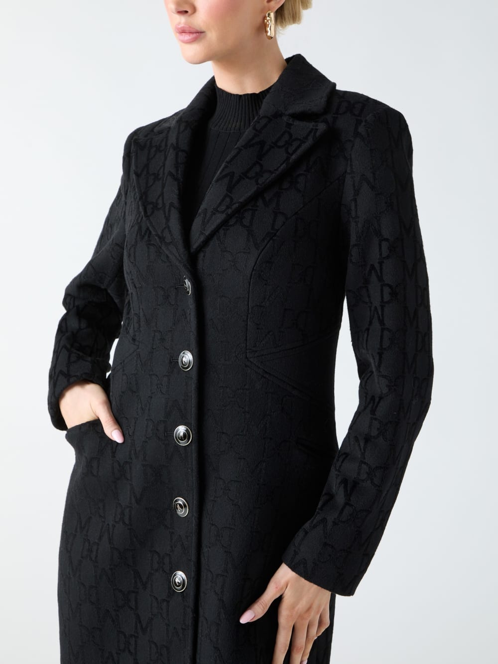 Linda Wool-Blend Coat - Guess