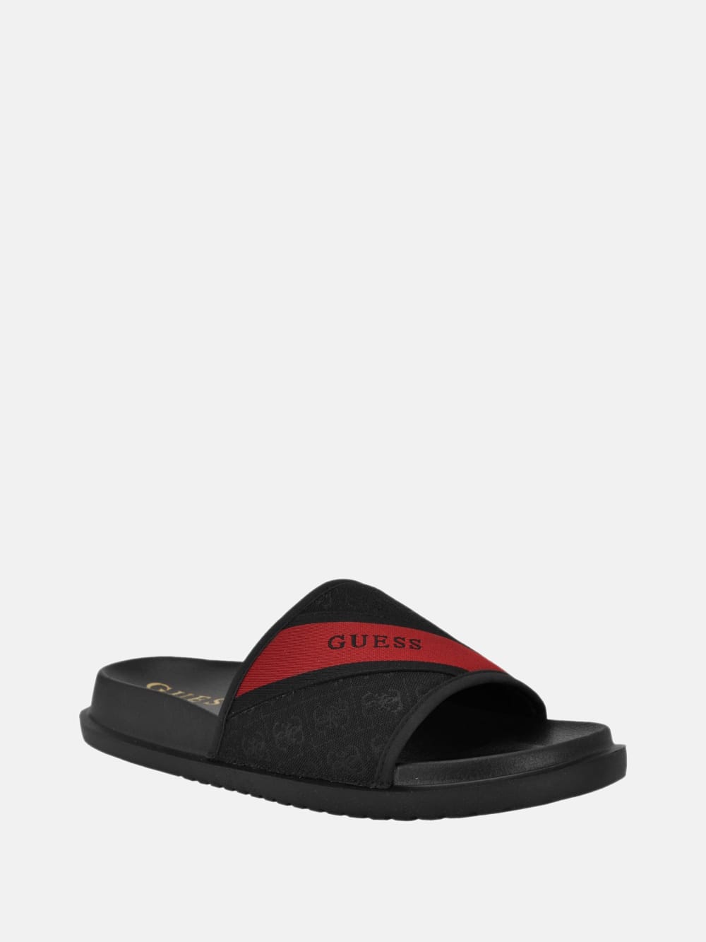 Vellden Jacquard Quattro G Slides - Guess