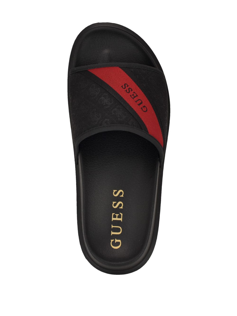 Vellden Jacquard Quattro G Slides - Guess