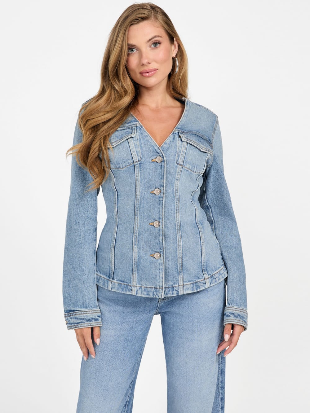 Eco Camille Denim Blazer - Guess