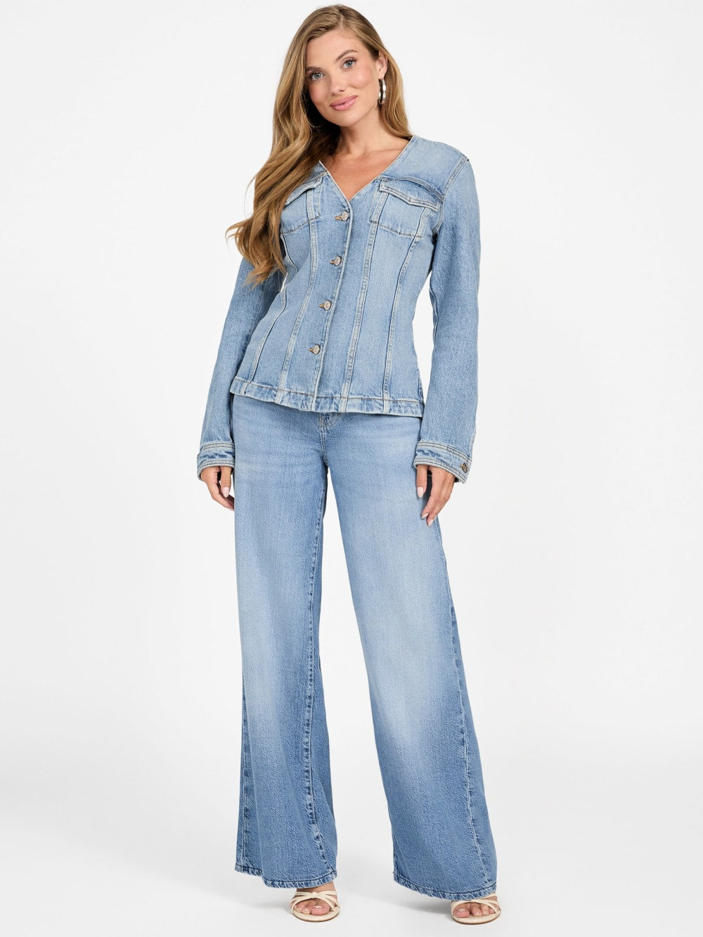 Eco Camille Denim Blazer - Guess
