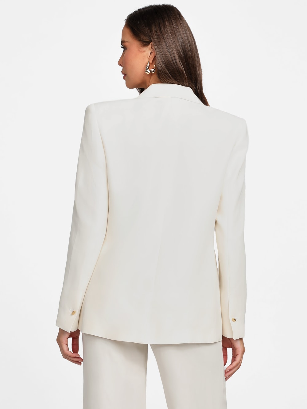 Eco Greta Linen-Blend Blazer - Guess
