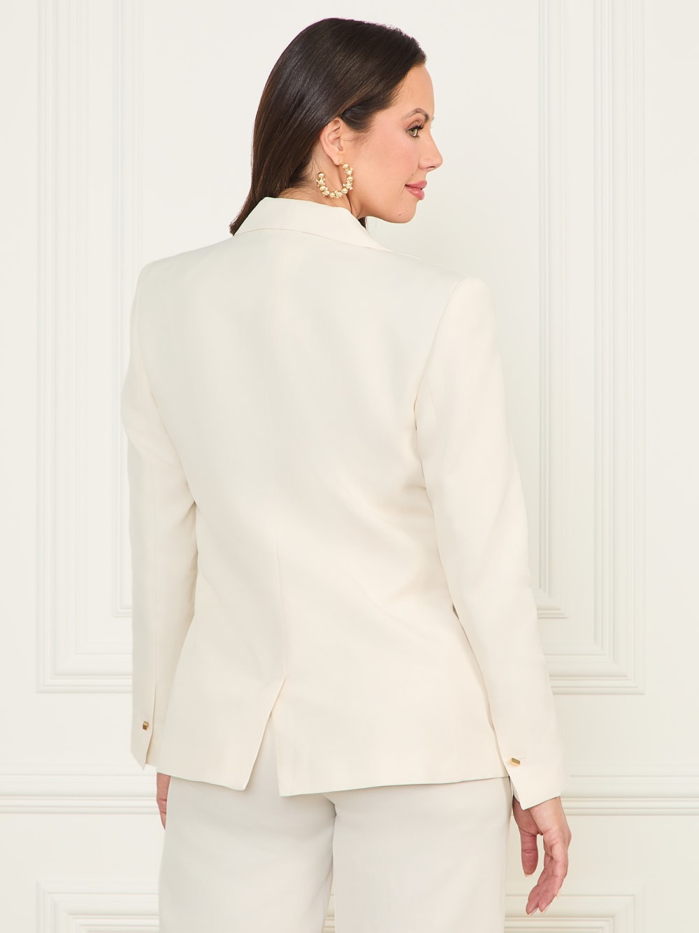 Eco Greta Linen-Blend Blazer - Guess