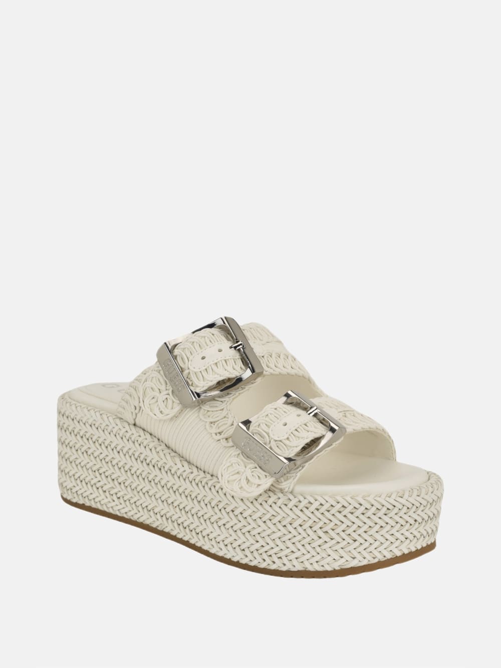 Binks Woven Platform Sandals - Guess