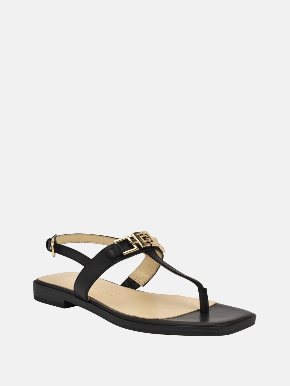 Reality T-Strap Sandals - Guess