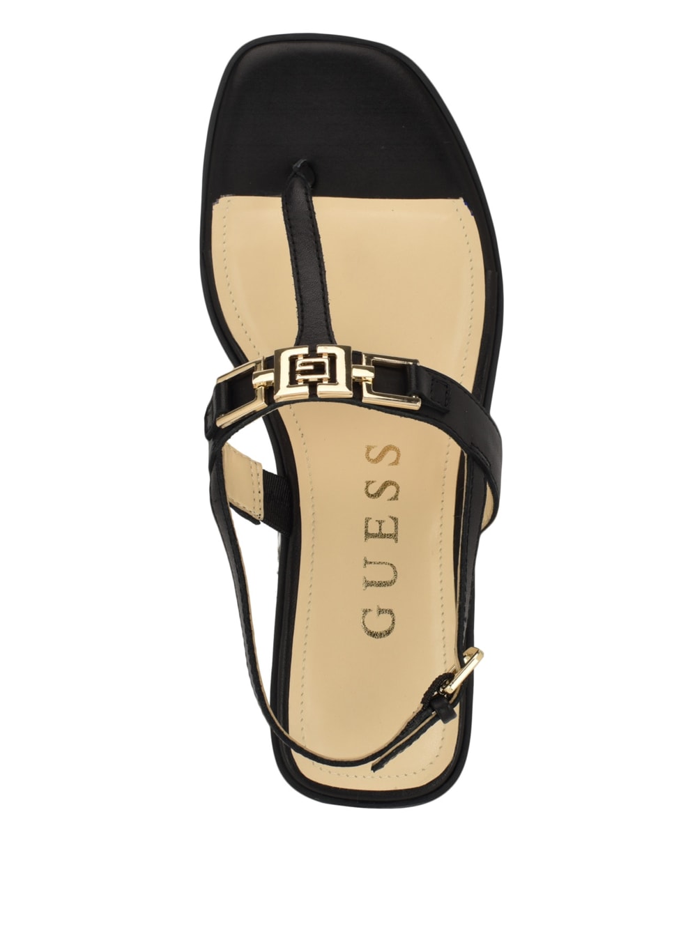 Reality T-Strap Sandals - Guess