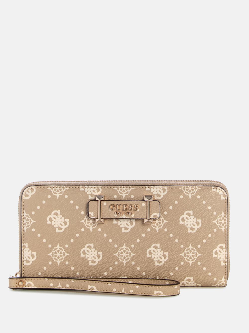 Carrie Quattro G Large Zip-Around Wallet - Guess