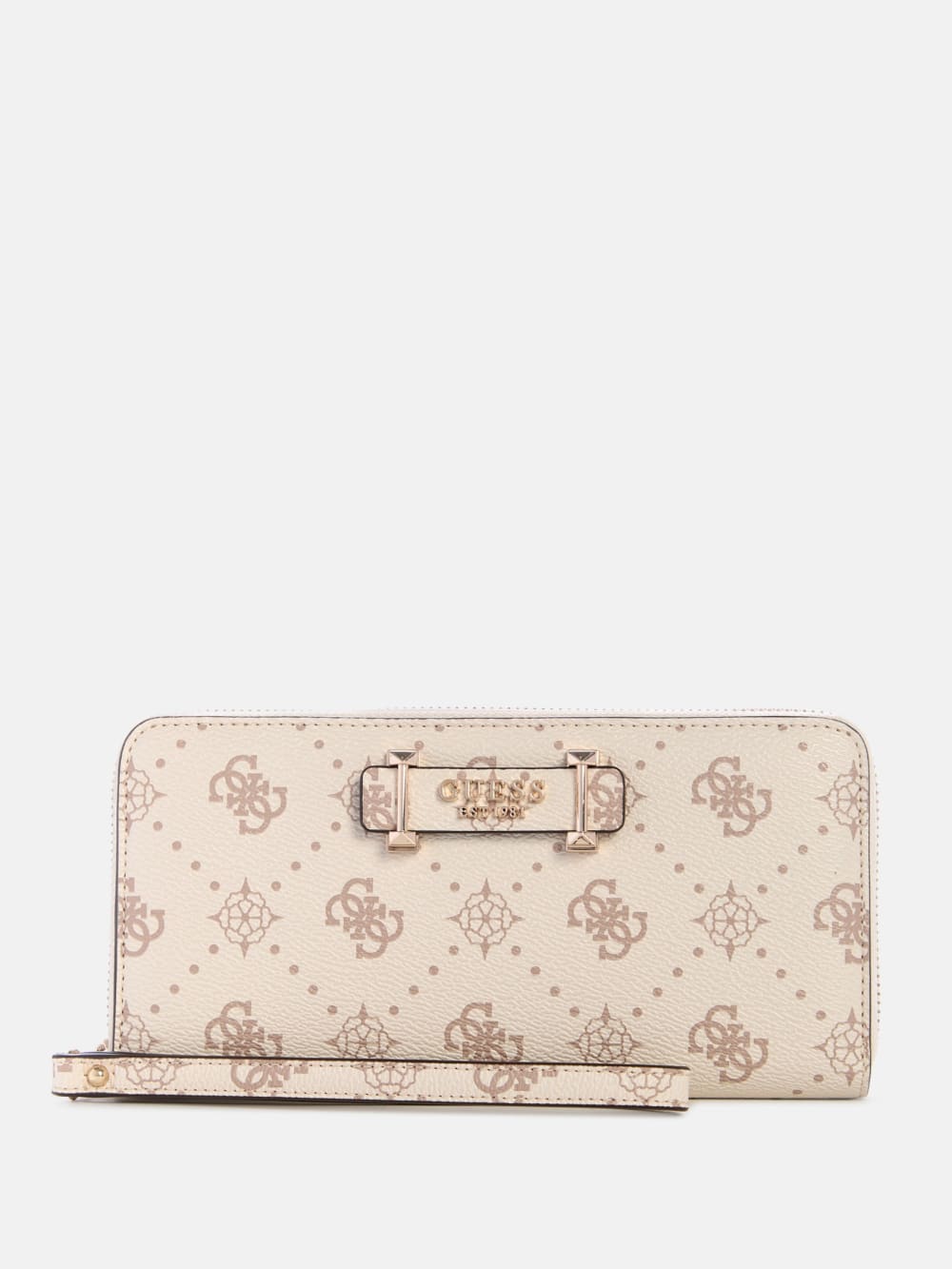 Carrie Quattro G Large Zip-Around Wallet - Guess