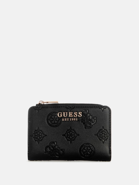Laurel II Debossed Peony Card Case - Guess
