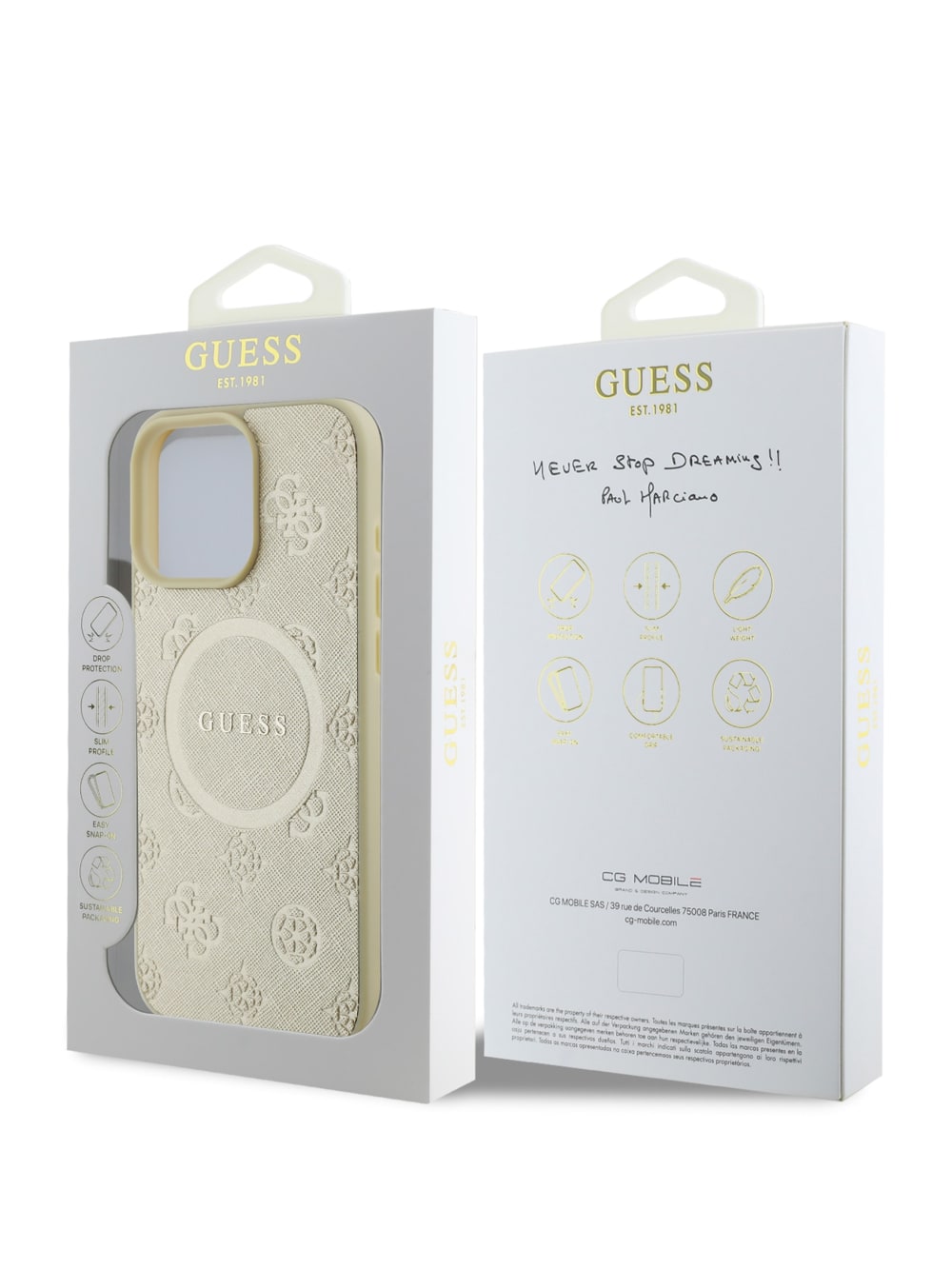 Peony iPhone 16 Pro Case - Guess