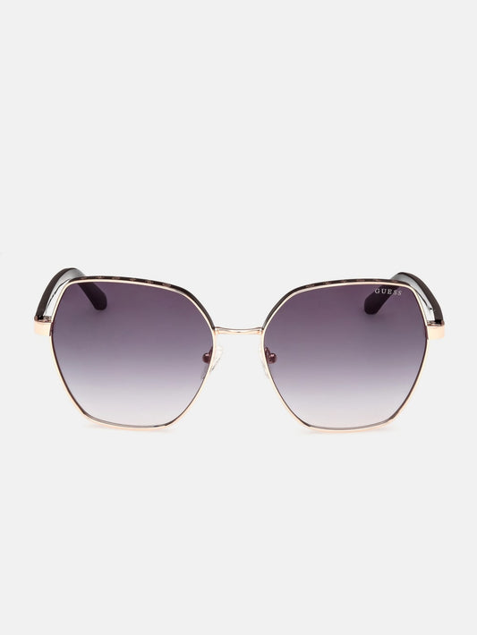 Geometric Metal Sunglasses - Guess