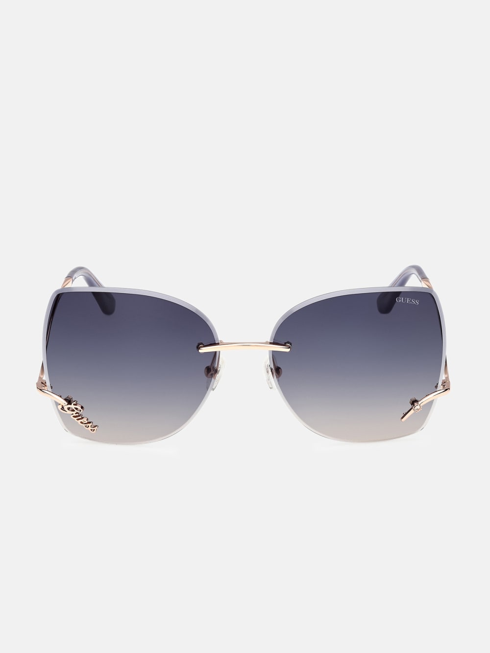 Raelynn Square Rimless Sunglasses - Guess