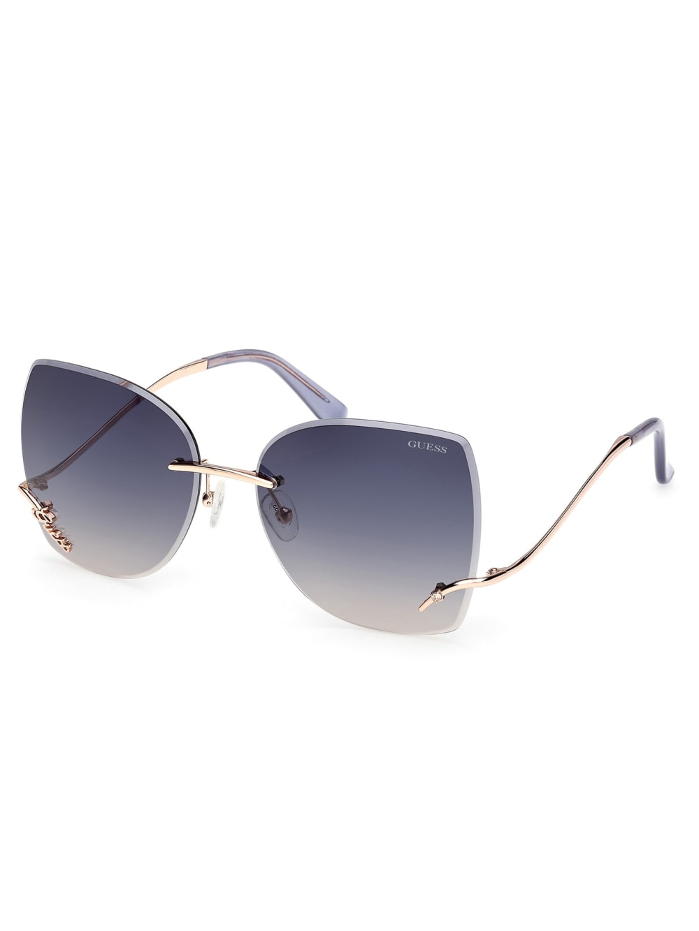 Raelynn Square Rimless Sunglasses - Guess