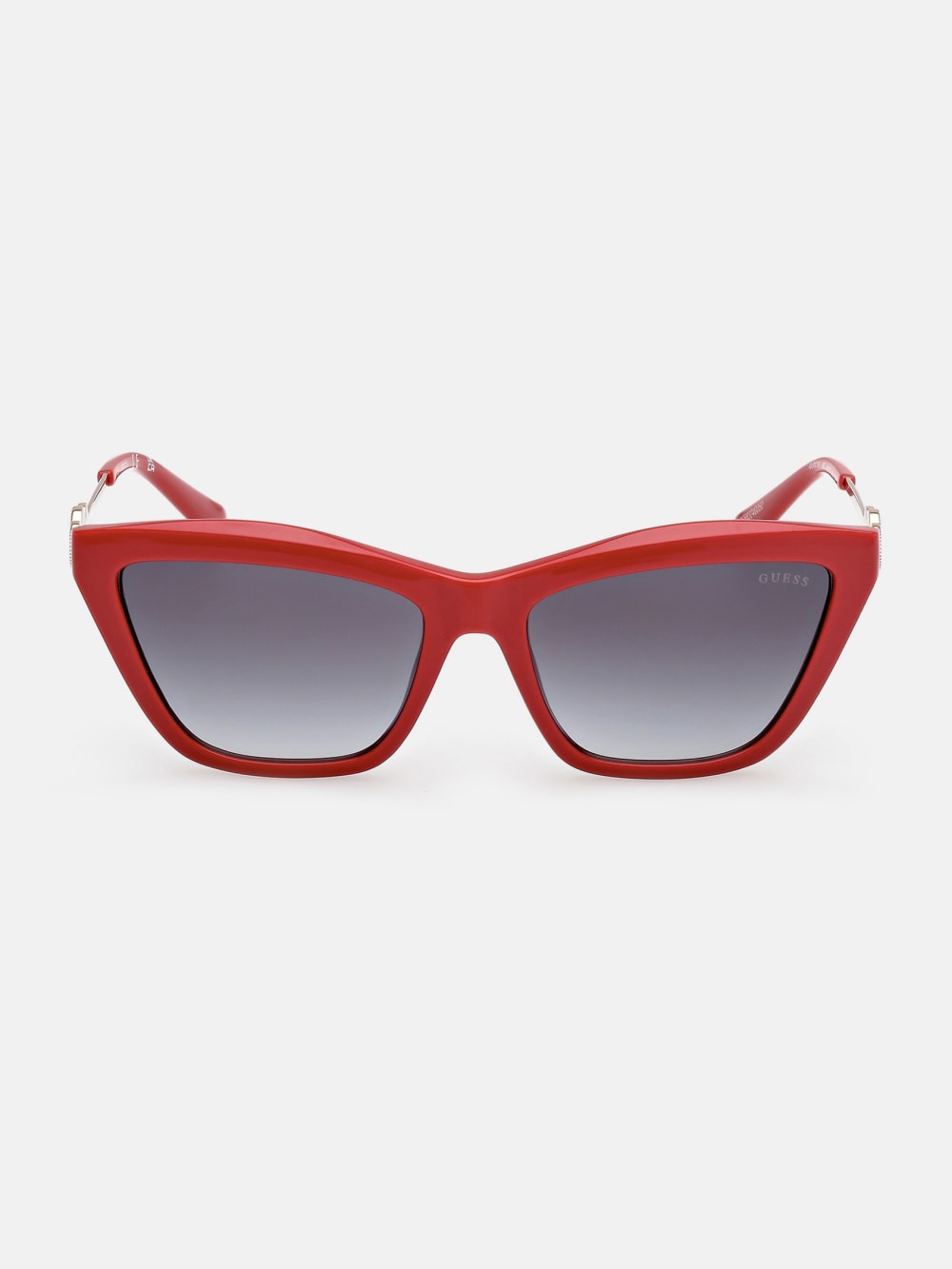 Cat-Eye Signature Plastic Sunglasses - Guess