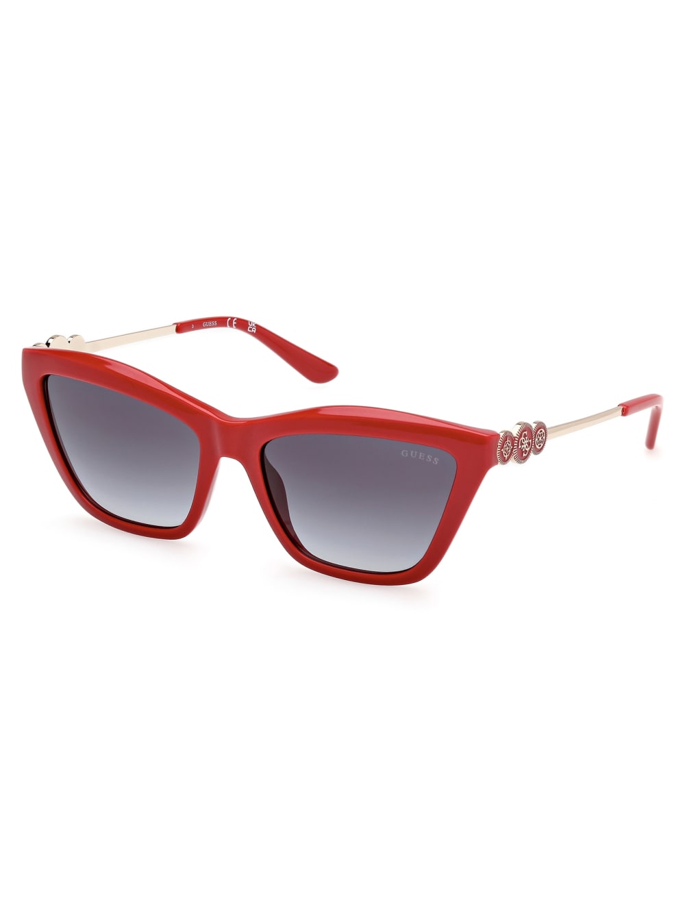 Cat-Eye Signature Plastic Sunglasses - Guess