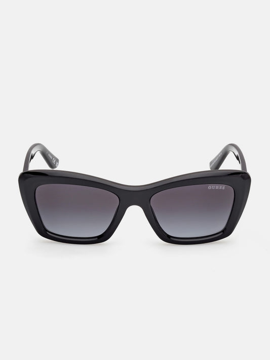 Plastic Rectangular Sunglasses - Guess