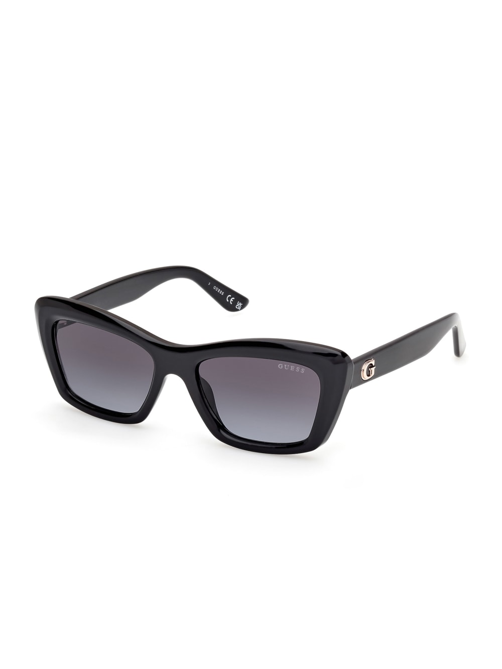 Plastic Rectangular Sunglasses - Guess