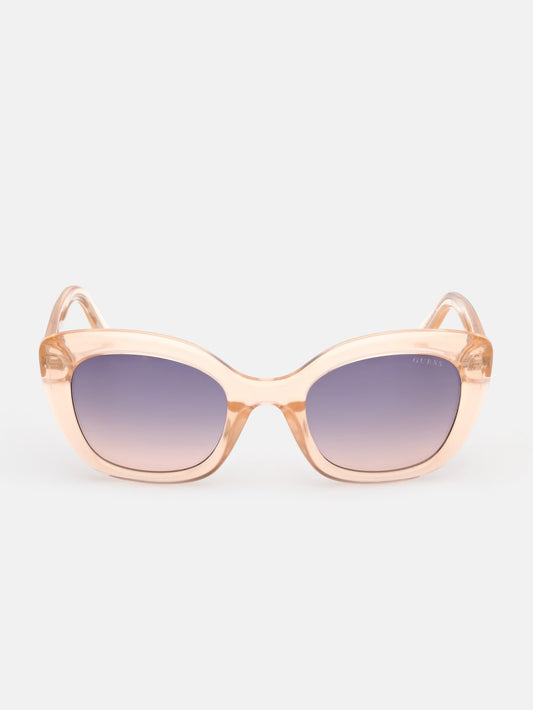 Bubble Cat-Eye Plastic Sunglasses - Guess
