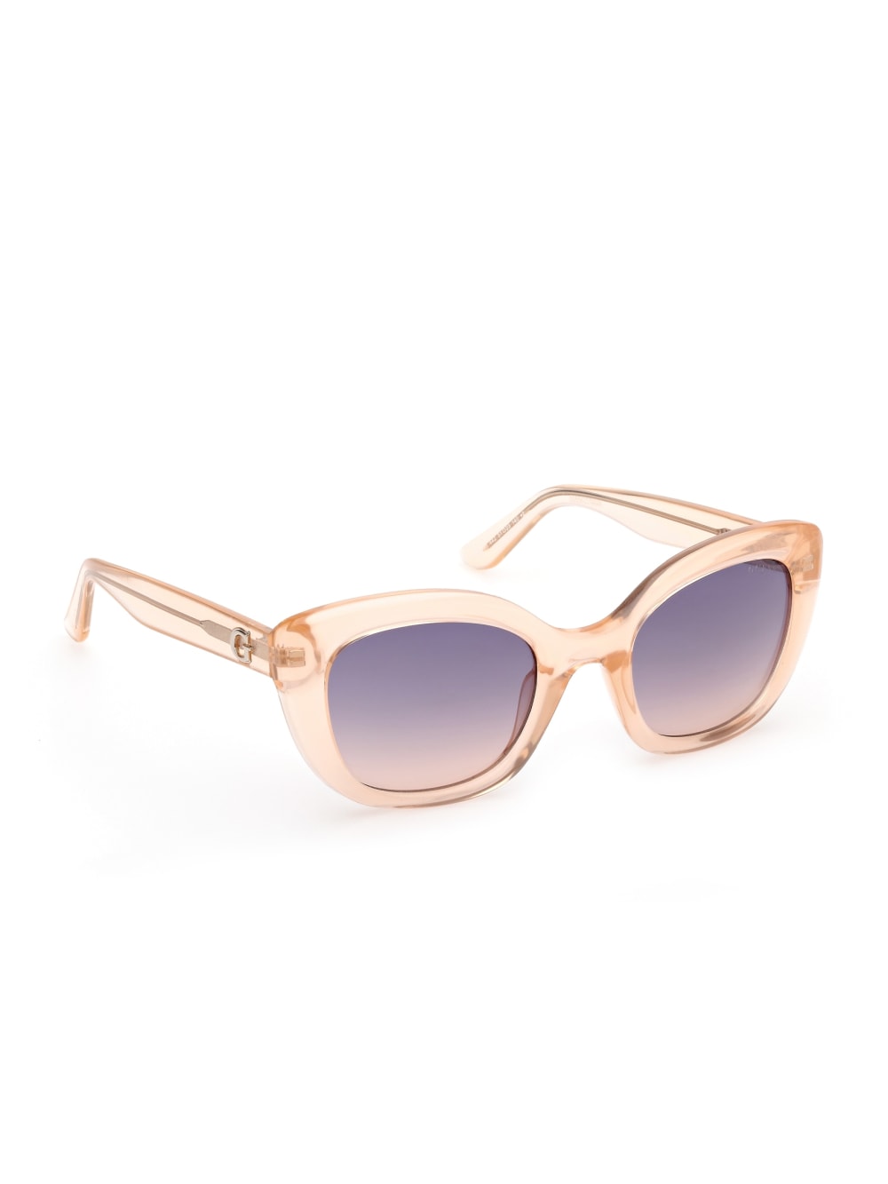 Bubble Cat-Eye Plastic Sunglasses - Guess