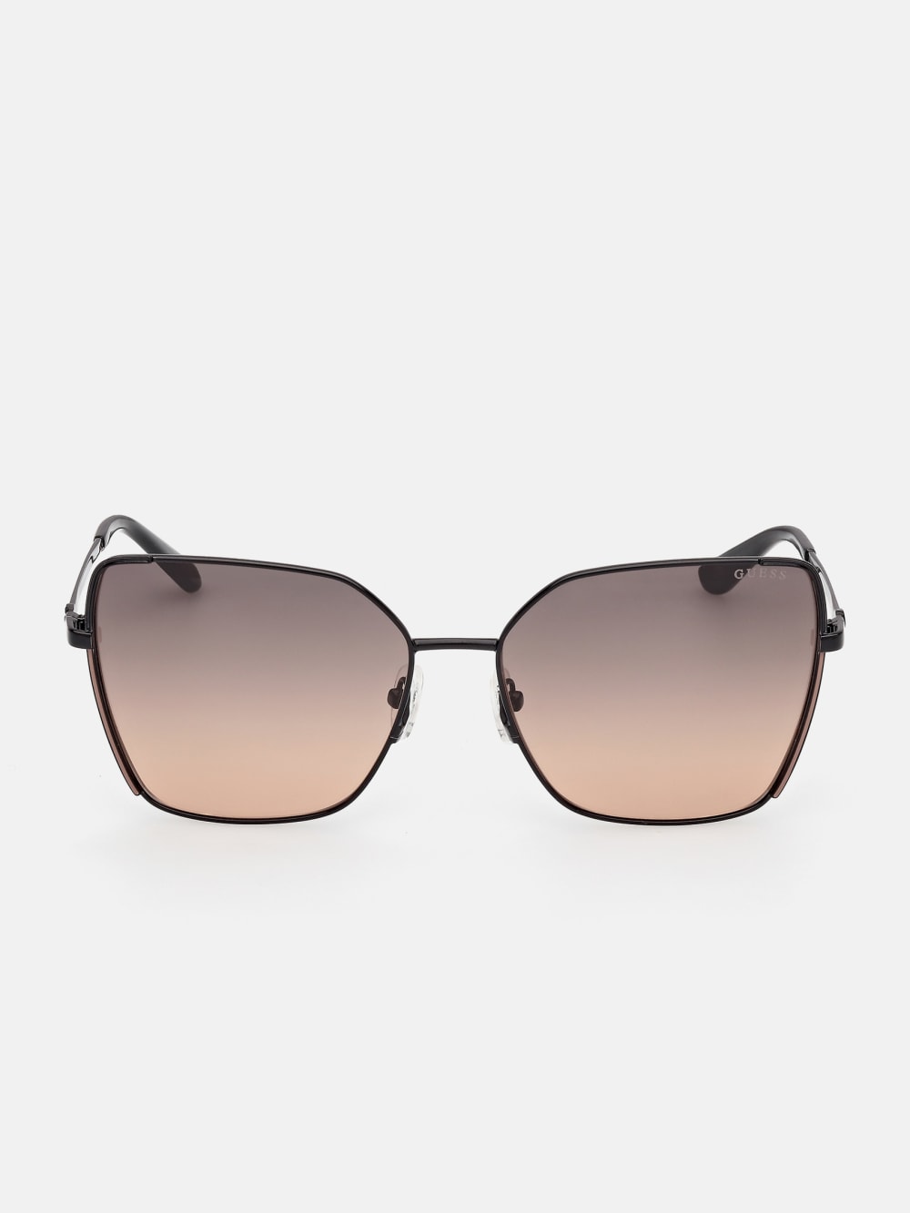 Geometric Butterfly Metal Sunglasses - Guess