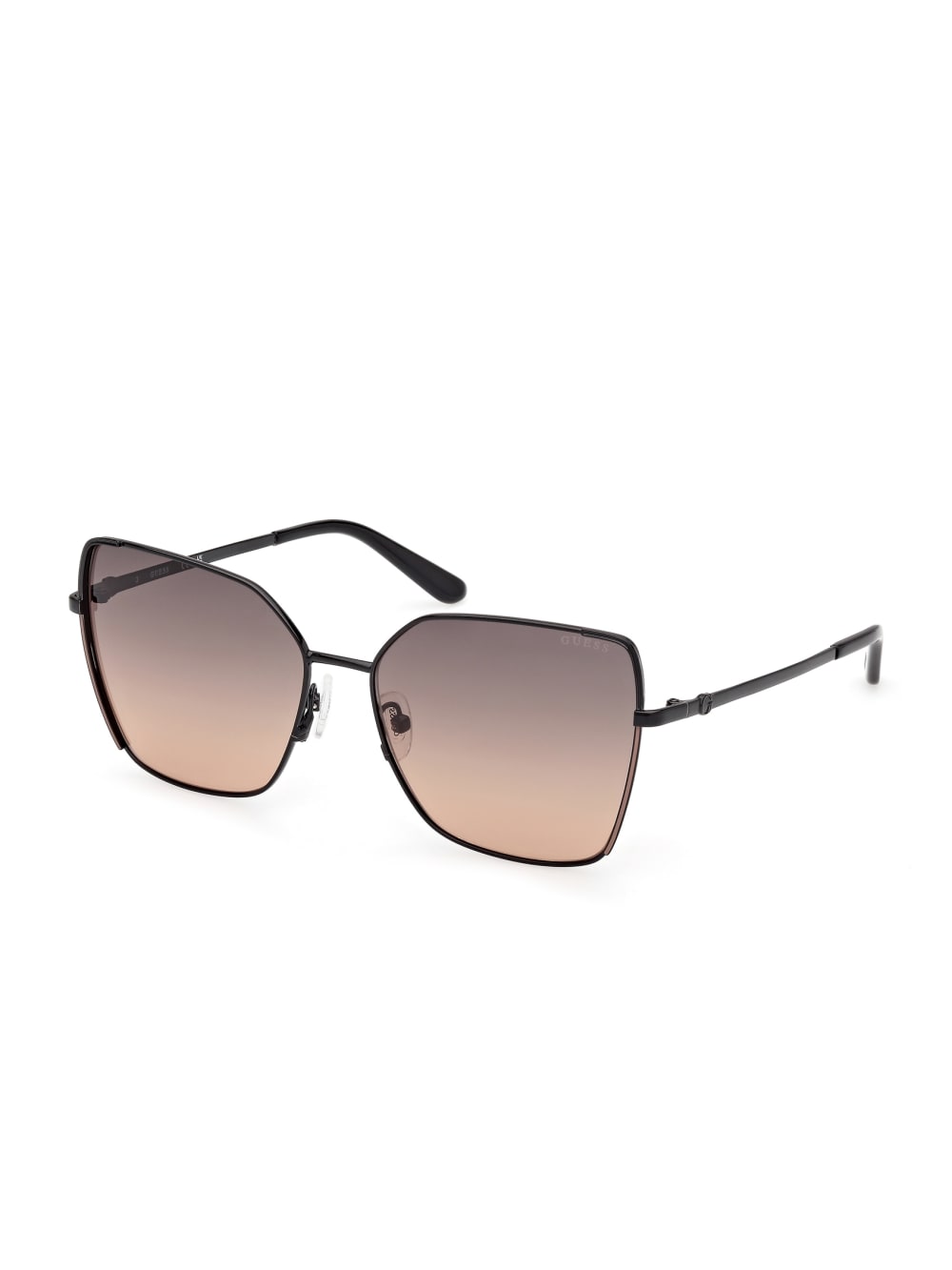 Geometric Butterfly Metal Sunglasses - Guess