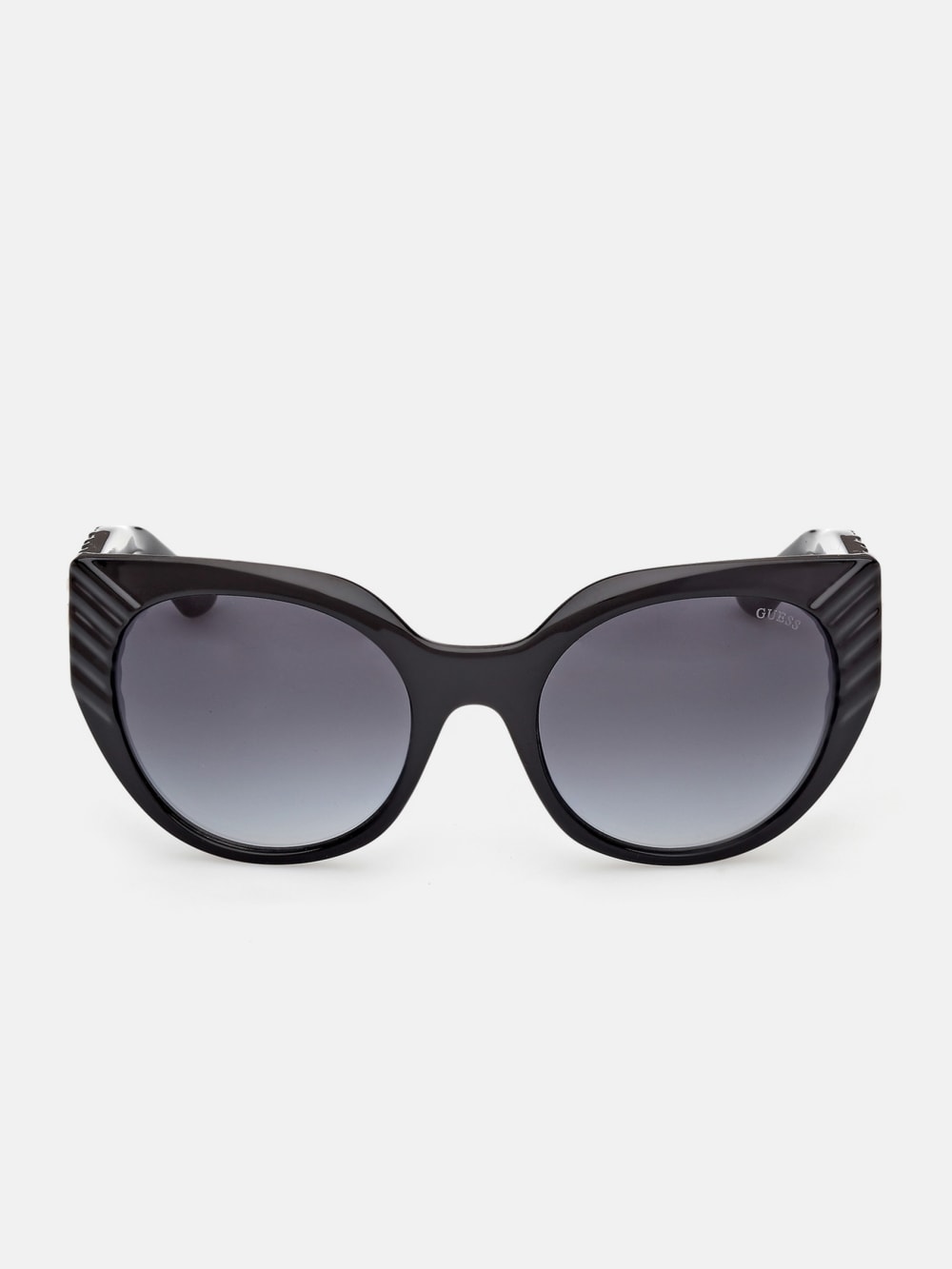 Adina Cat-Eye Plastic Textured Sunglasses - Guess