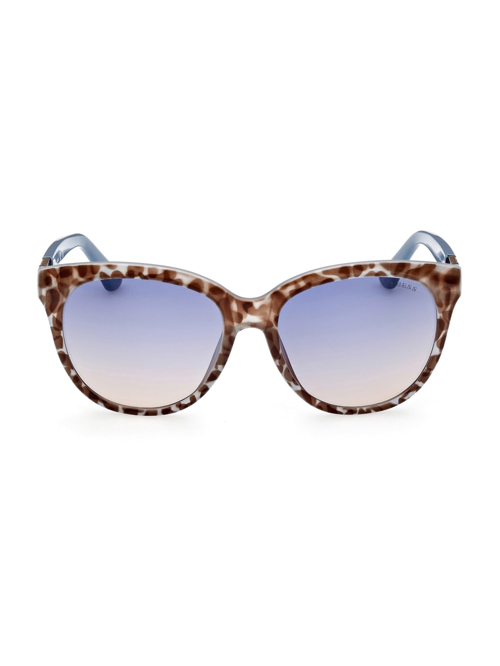 Tortoise Round Sunglasses - Guess