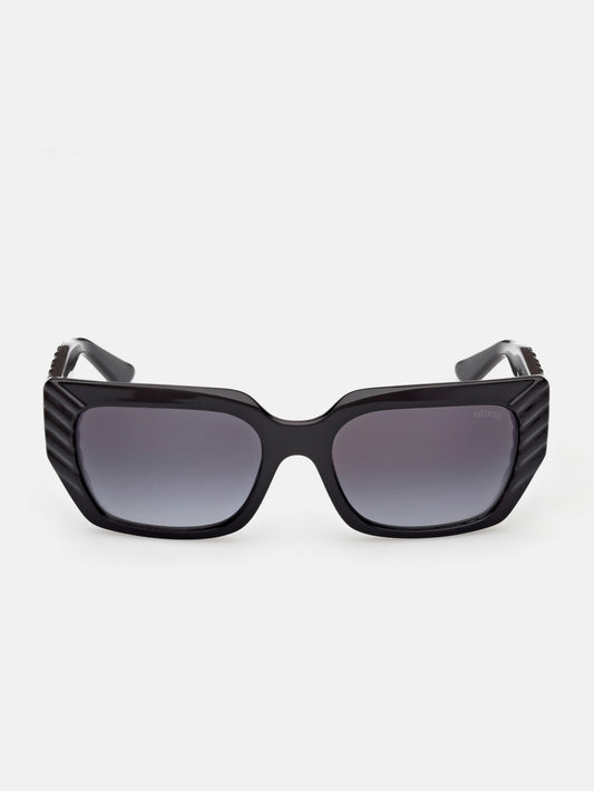 Leigh-Anne Rectangular Plastic Sunglasses - Guess