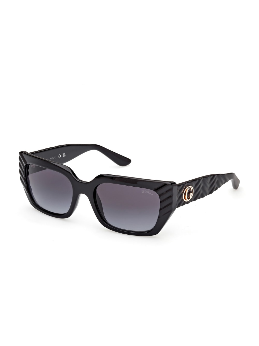 Leigh-Anne Rectangular Plastic Sunglasses - Guess