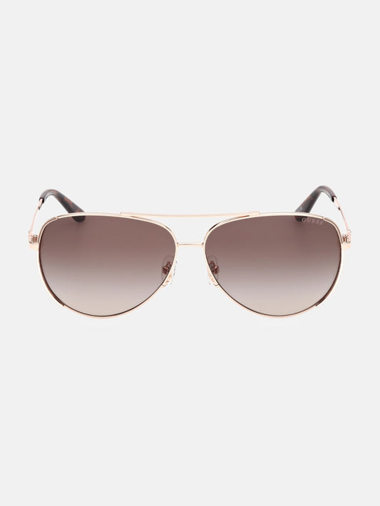 Aviator Metal  Sunglasses - Guess