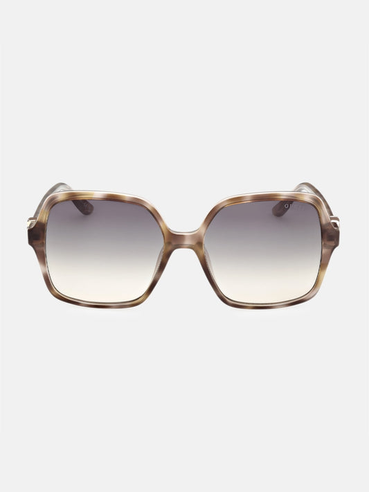 Oversized Plastic Square Sunglasses - Guess