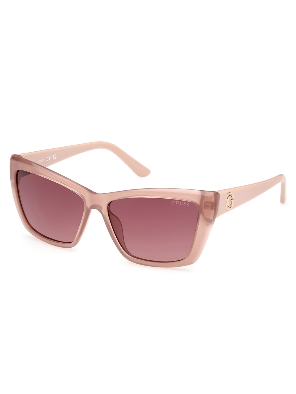 Cat-Eye Plastic Sunglasses - Guess