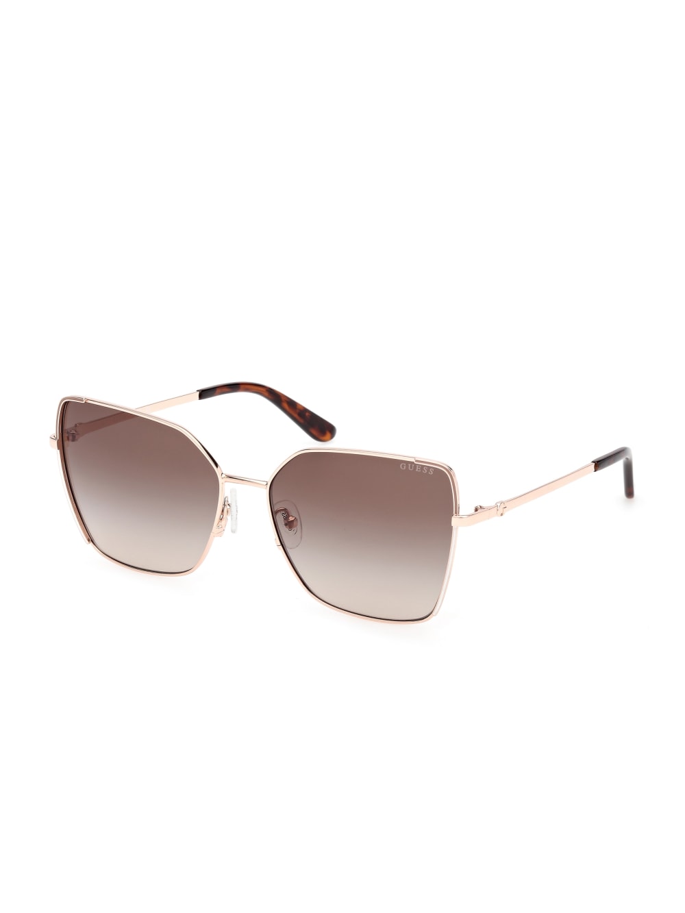 Geometric Butterfly Metal Sunglasses - Guess