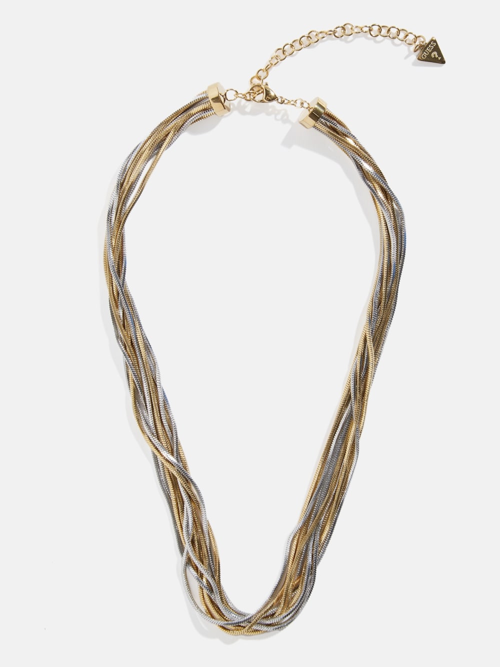 Multi-Tone Twisted Necklace - Guess