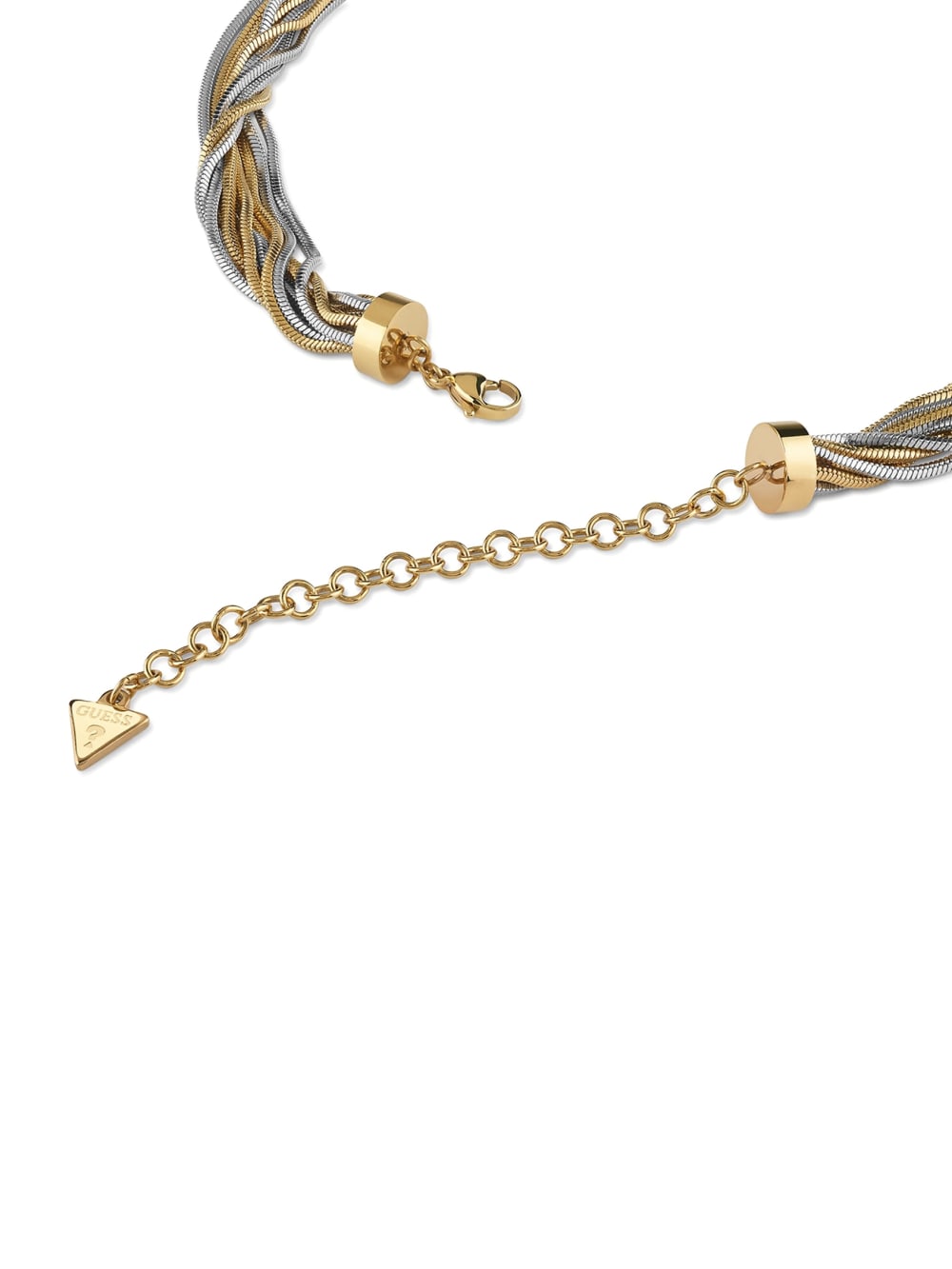 Multi-Tone Twisted Necklace - Guess