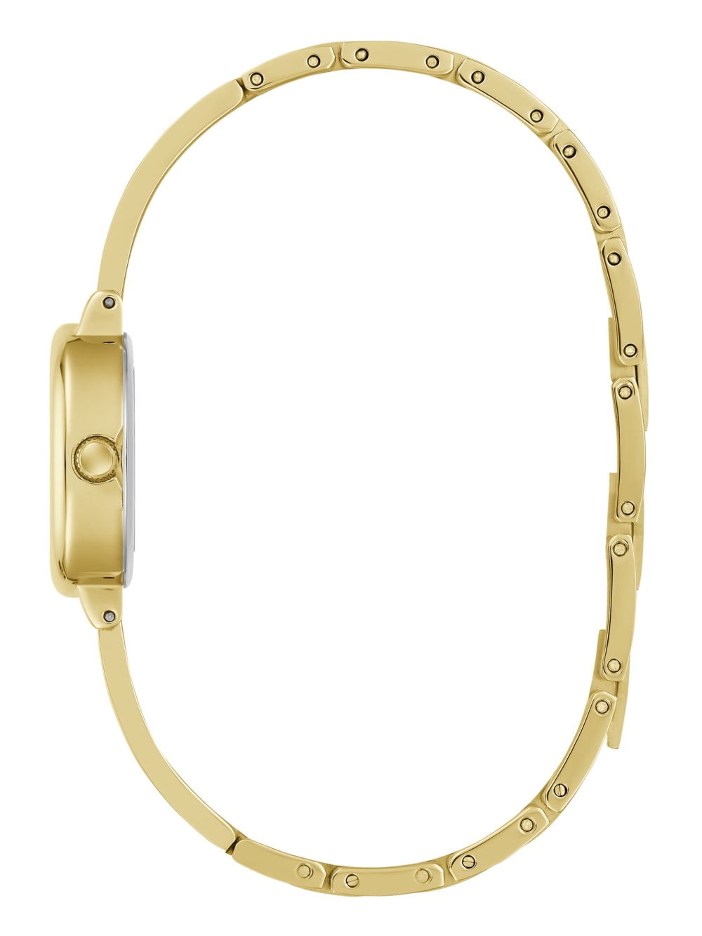 Gold-Tone Oval Analog Watch - Guess