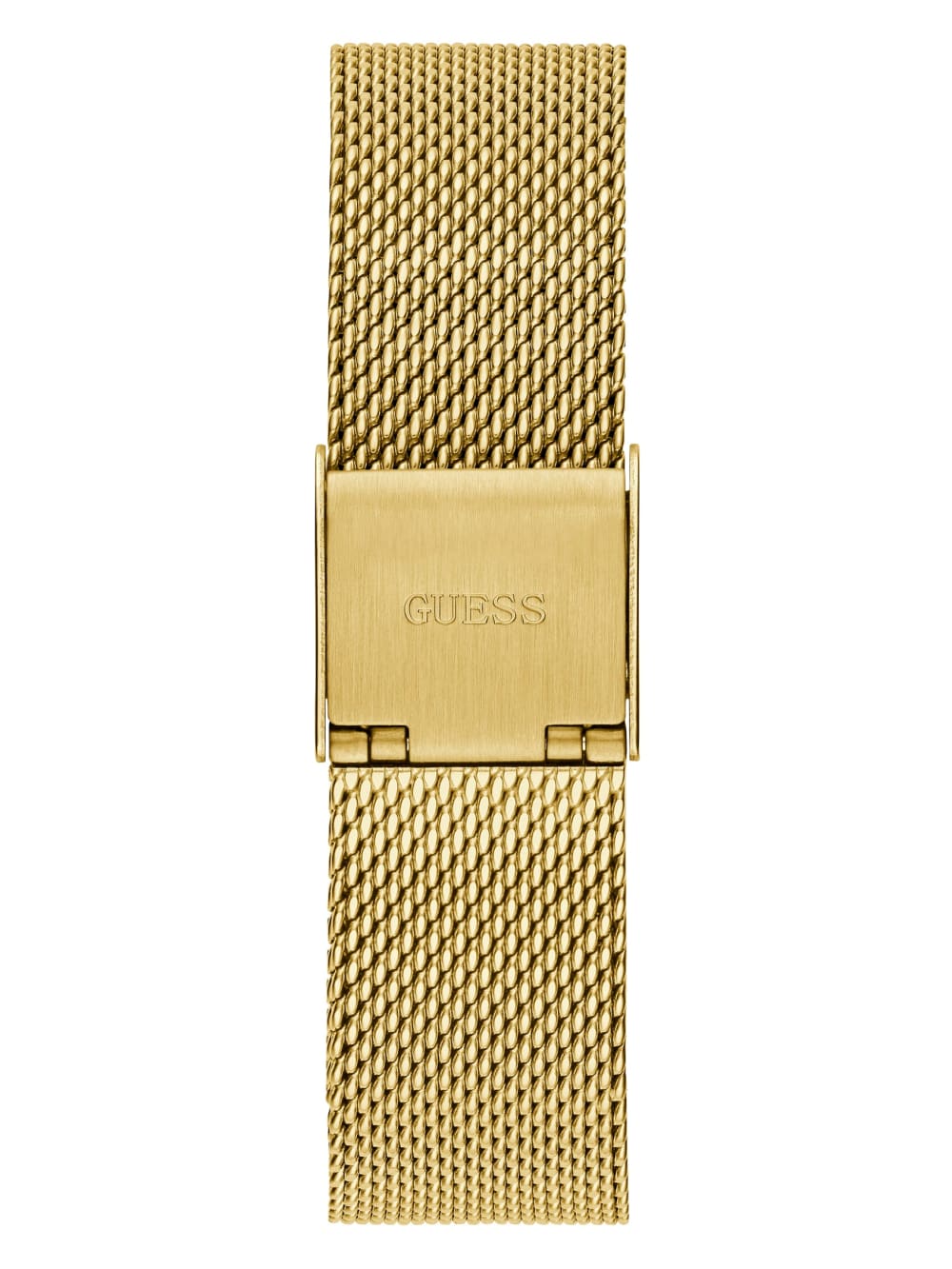 Gold-Tone Mesh Analog Watch - Guess