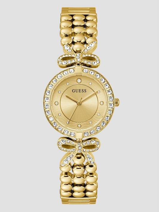 Gold-Tone Analog Watch - Guess