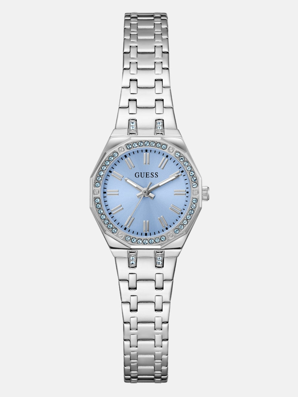 Silver-Tone Analog Watch - Guess