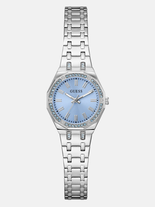 Silver-Tone Analog Watch - Guess