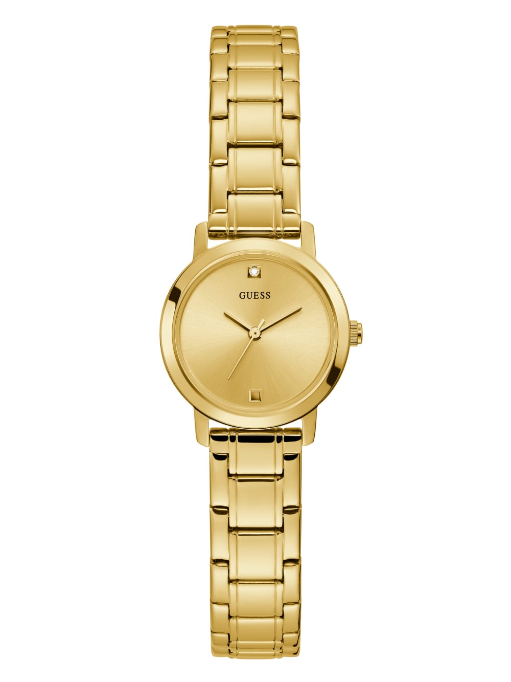 Gold-Tone Diamond Analog Watch - Guess