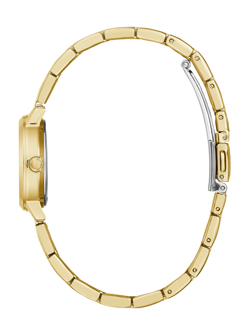 Gold-Tone Diamond Analog Watch - Guess