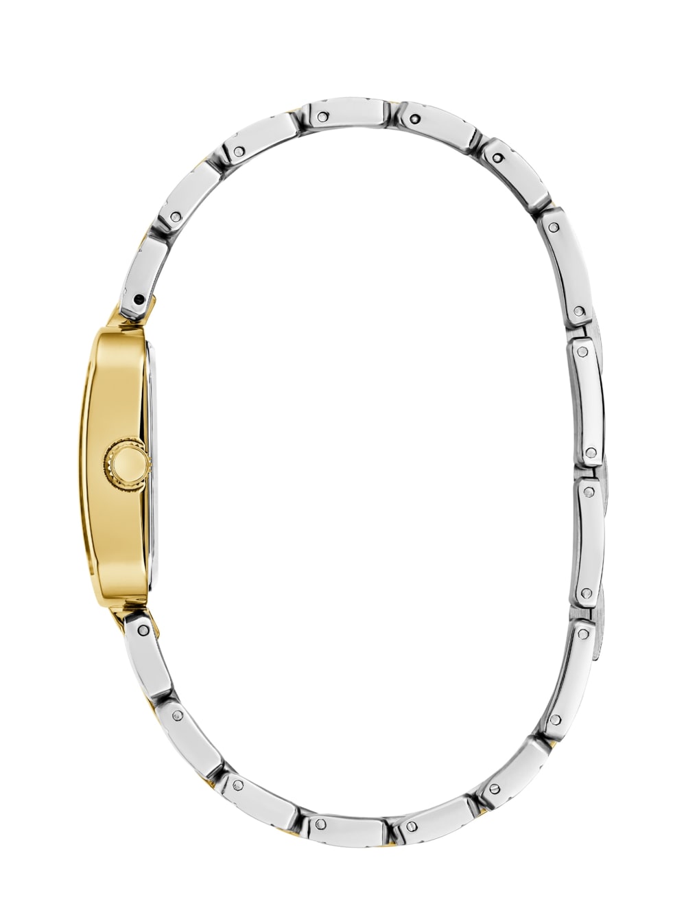 Silver and Gold-Tone Analog Watch - Guess