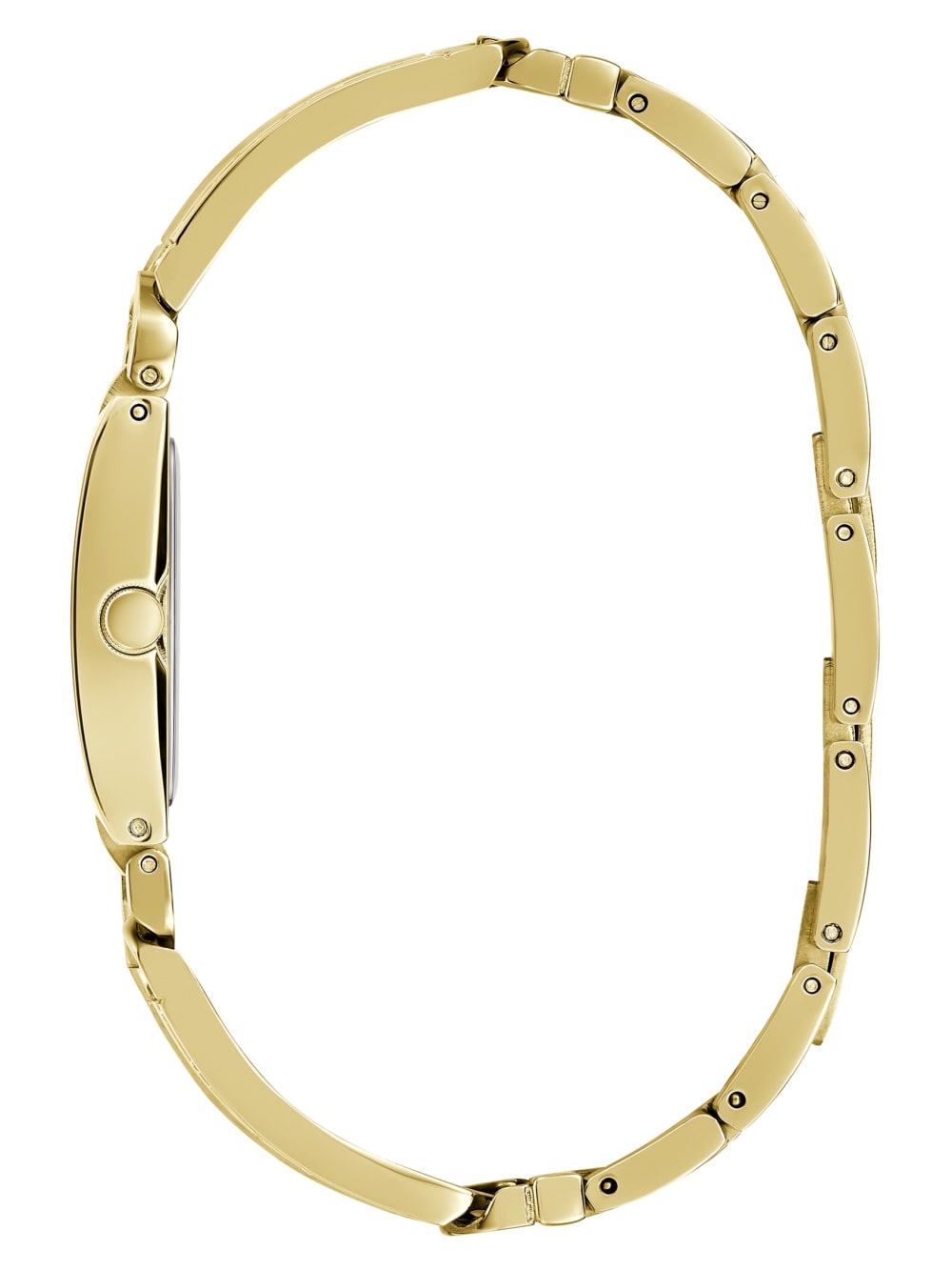 Gold-Tone Square Analog Watch - Guess