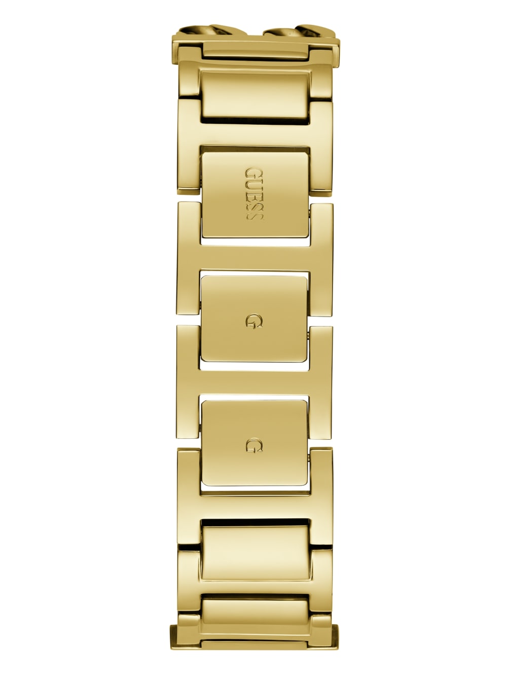 Gold-Tone Square Analog Watch - Guess