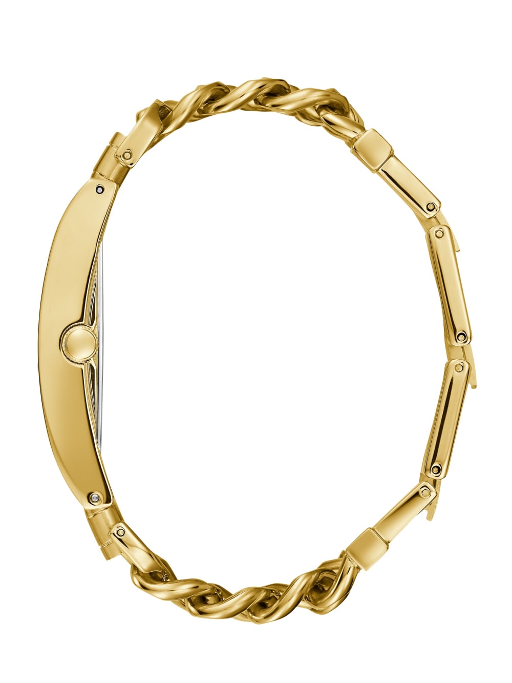Gold-Tone Chainlink Analog Watch - Guess